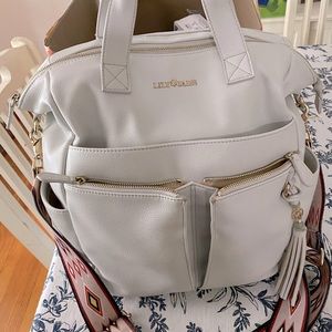 Gently used Lily Jade Caroline diaper bag/backpack